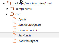 Sources tree